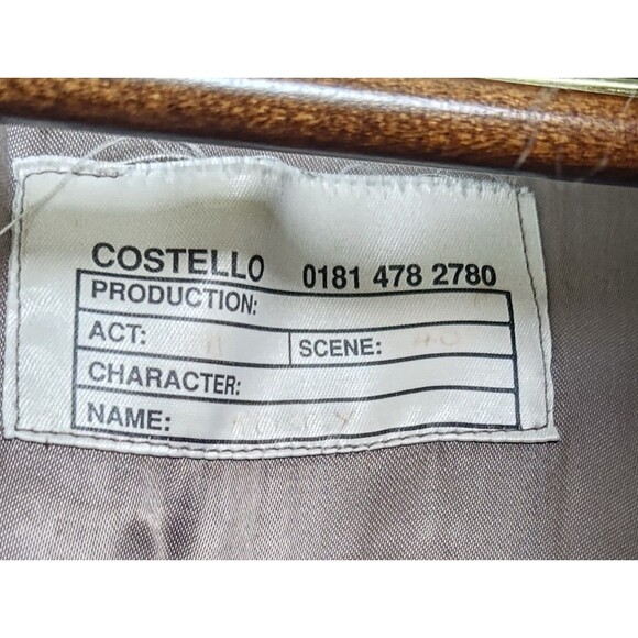 VTG Costello Fur Costume Large Tall Coat Heavy Movie Film Prop Huge - Picture 9 of 13